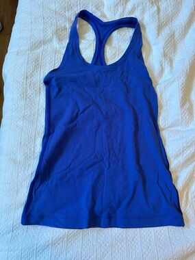 Blue Lululemon Racerback Tank Top